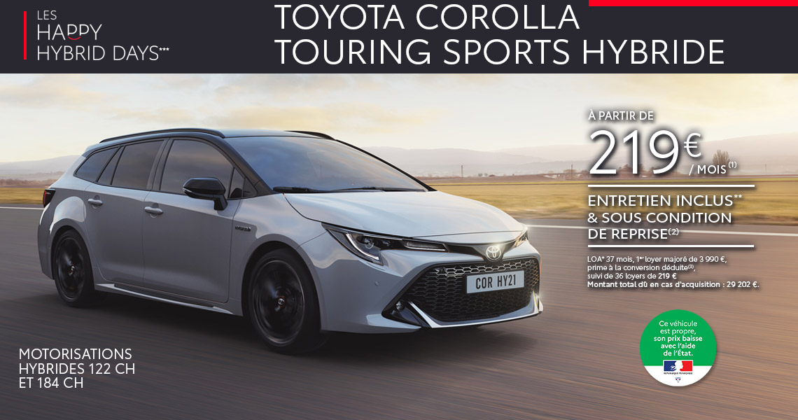 Toyota Corolla Touring Sports Hybride